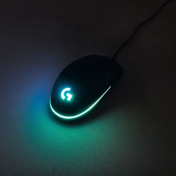 Игровая мышь Logitech G G102 Lightsync, черный