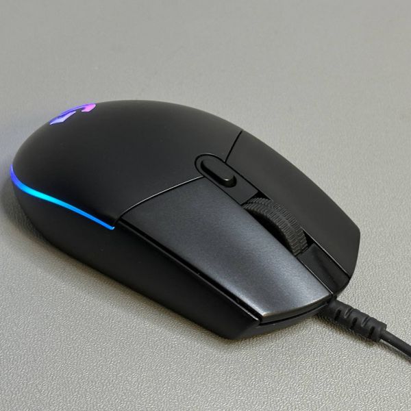 Игровая мышь проводная Logitech G102 Lightsync, с RGB-подсветкой, черный