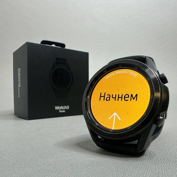 Умные часы Samsung Galaxy Watch 3 45 мм GPS, черный
