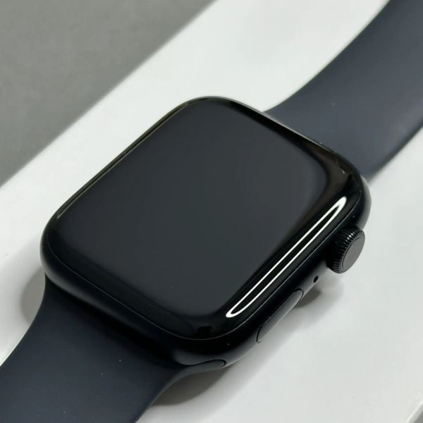 Умные часы Apple Watch Series 9 45 мм Aluminium Case GPS, midnight Sport Band