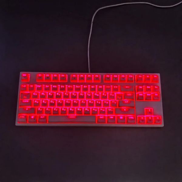 Клавиатура проводная механическая DEXP Mace White