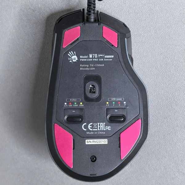 Мышь проводная A4Tech Bloody W70 Pro