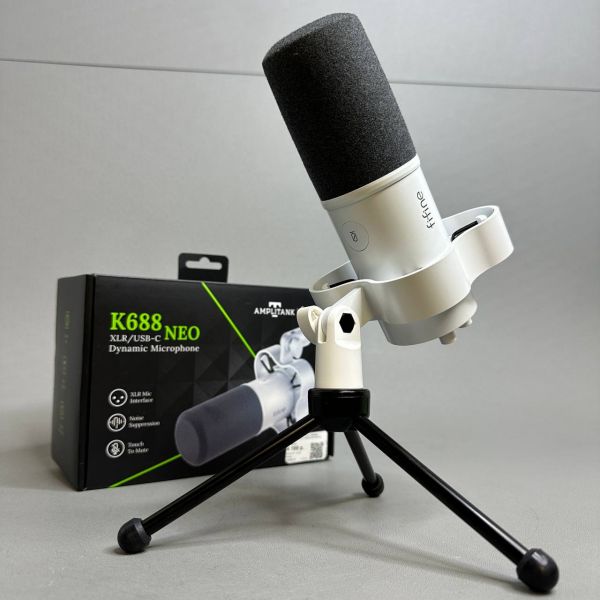 Микрофон Fifine K688NEO белый