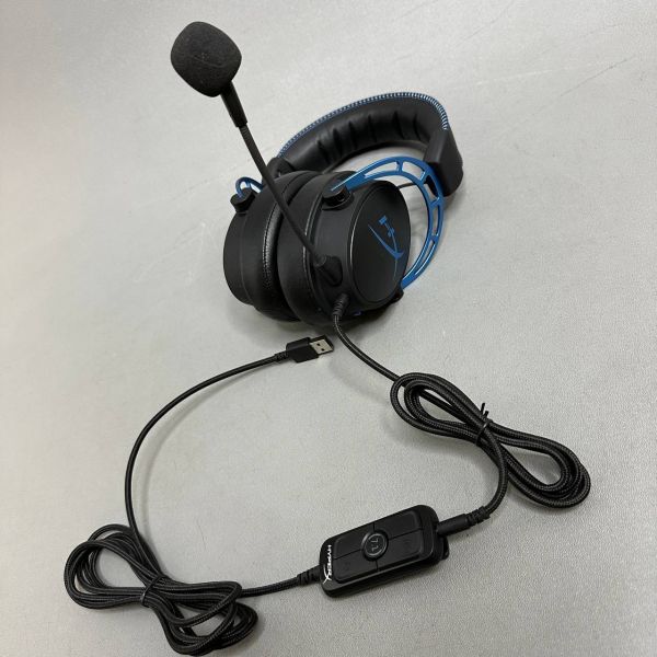 Игровые наушники HyperX Cloud Alpha S (HX-HSCAS-BK) черный