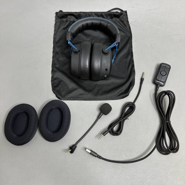 Игровые наушники HyperX Cloud Alpha S (HX-HSCAS-BK) черный
