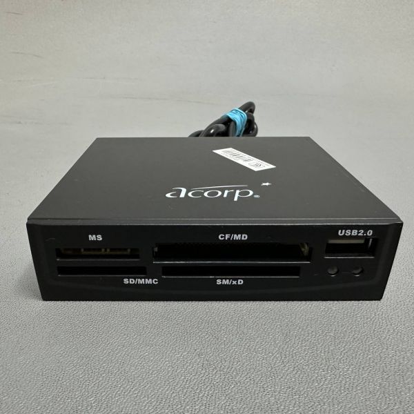 Картридер внутренний Acorp USB 2.0 CRIP200-B