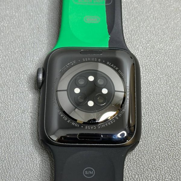 Умные часы Apple Watch Series 6 GPS, 40mm Space Gray Aluminium Black Sport Band