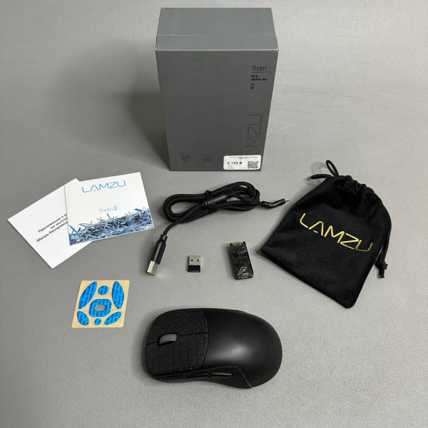 Мышь беспроводная/проводная LAMZU Thorn, чёрный