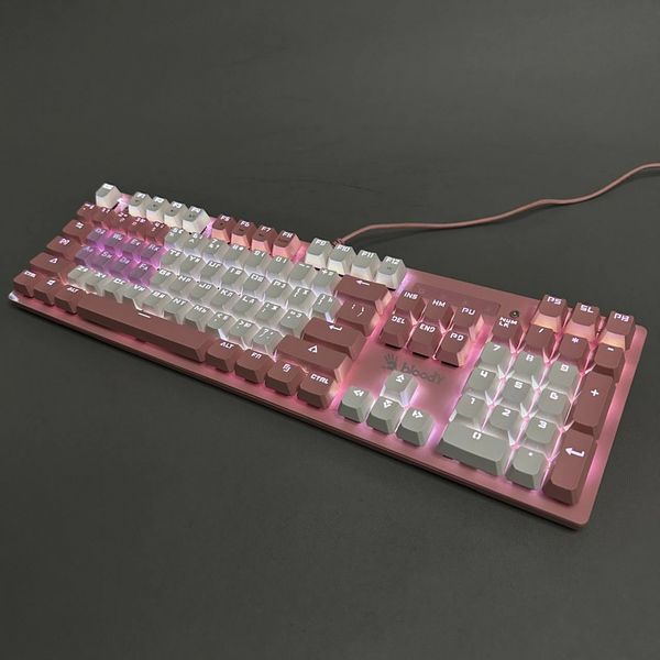 Клавиатура A4Tech Bloody B800 Pink
