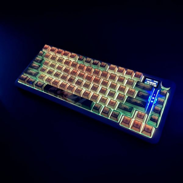 Игровая клавиатура беспроводная Redragon Flekact Pro, wireless, белый, синий