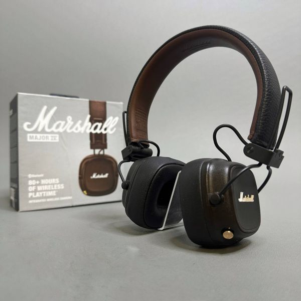 Беcпроводные наушники Marshall MAJOR IV Brown