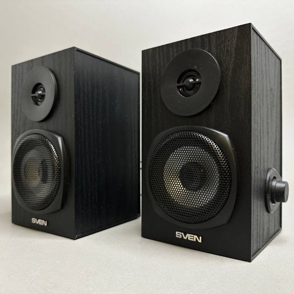 Колонки Sven SPS-575, 2.0, черный