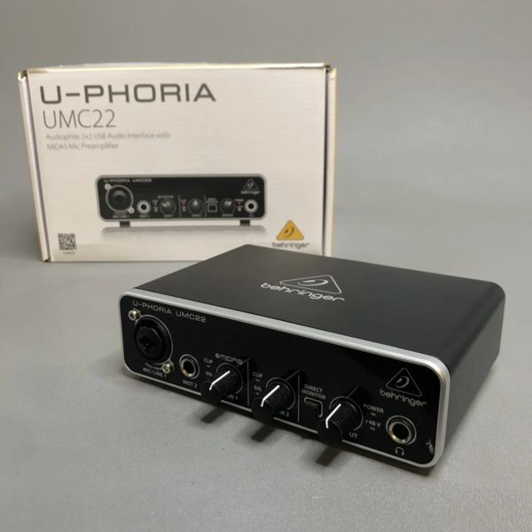 Внешняя звуковая карта BEHRINGER U-PHORIA UMC22