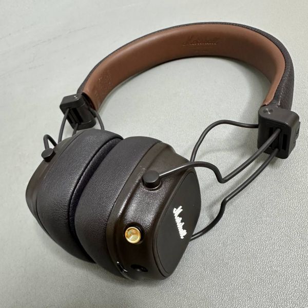 Беcпроводные наушники Marshall MAJOR IV Brown