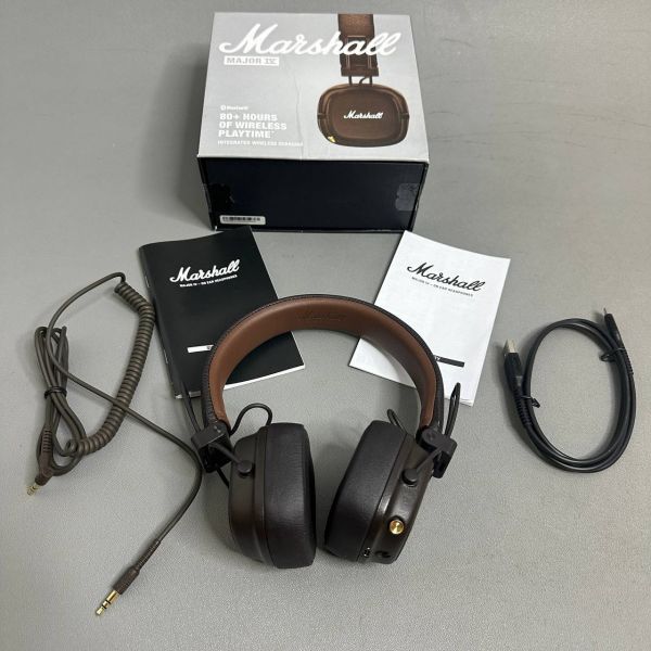 Беcпроводные наушники Marshall MAJOR IV Brown