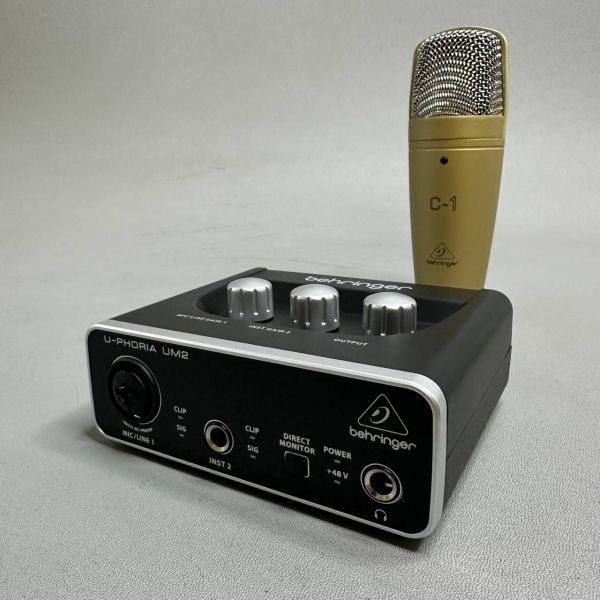 Аудиоинтерфейс BEHRINGER U-PHORIA STUDIO