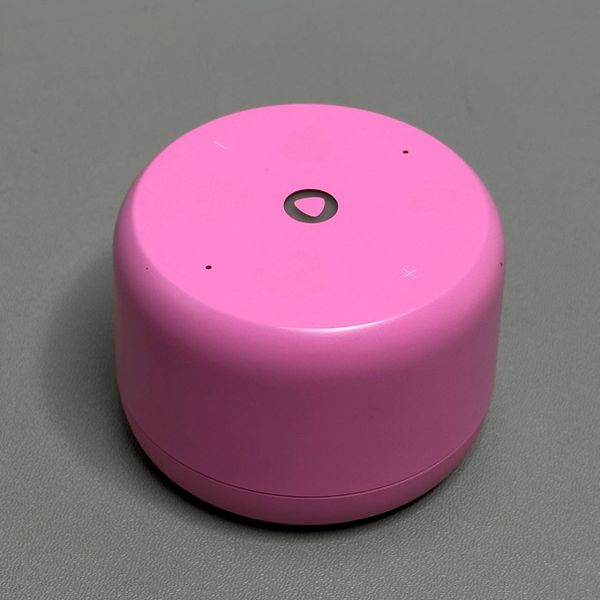 Умная колонка Яндекс, Станция Лайт 2 с Алисой на YaGPT, розовая (YNDX-00026PNK)