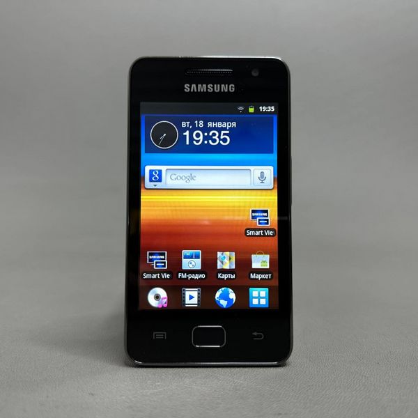 Портативный медиаплеер Samsung Galaxy S WiFi 3.6 8Гб, черный
