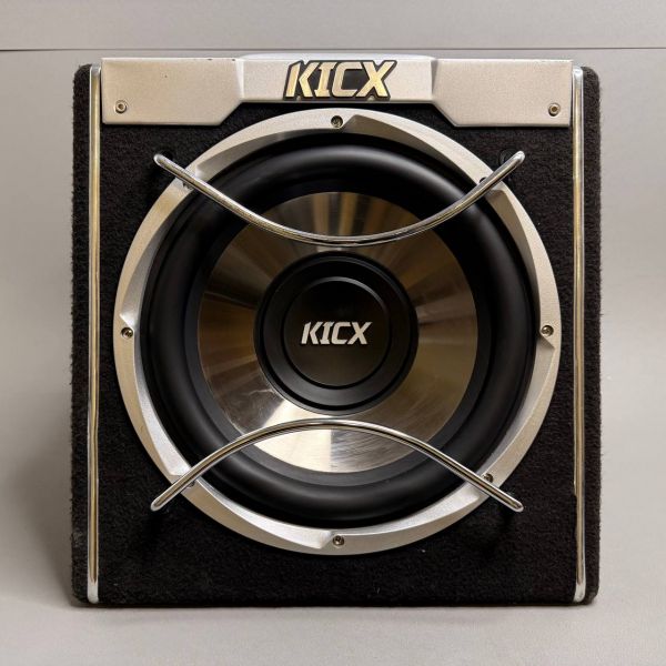 Сабвуфер автомобильный Kicx ICQ-301BXA, активный