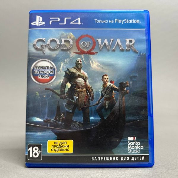 Игра God of War для PS4 (русский язык), диск