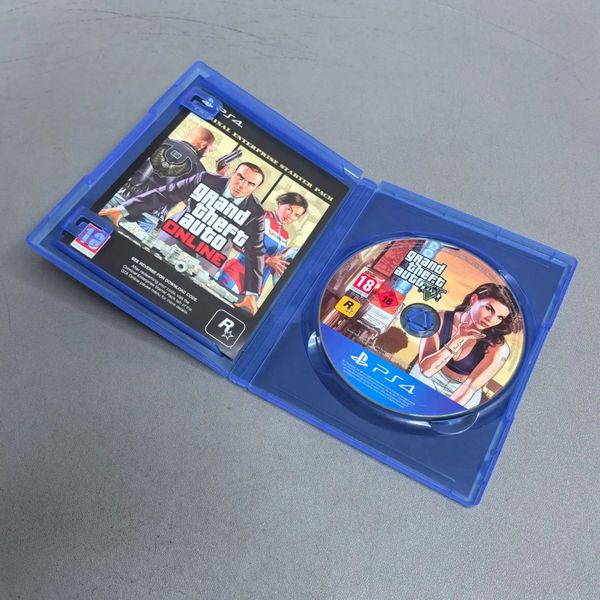 Игра Grand Theft Auto V Premium Edition для PlayStation 4 (диск)