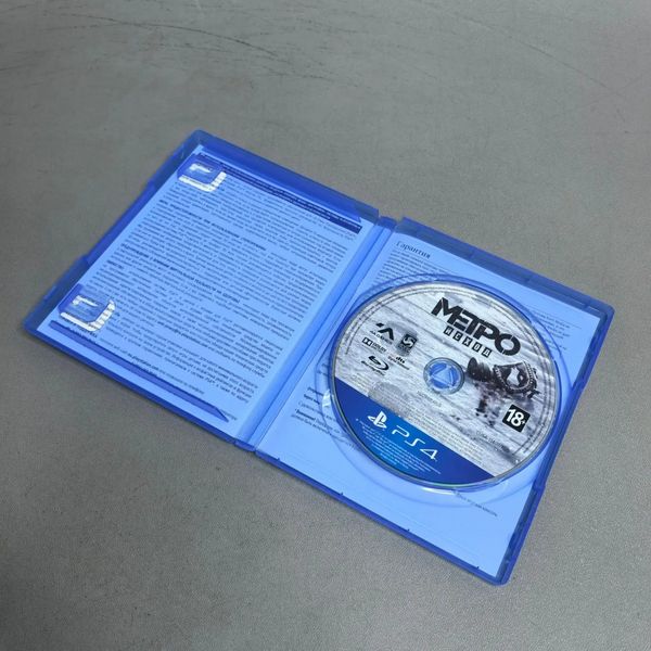 Игра Метро: Исход для Playstation 4 (диск)
