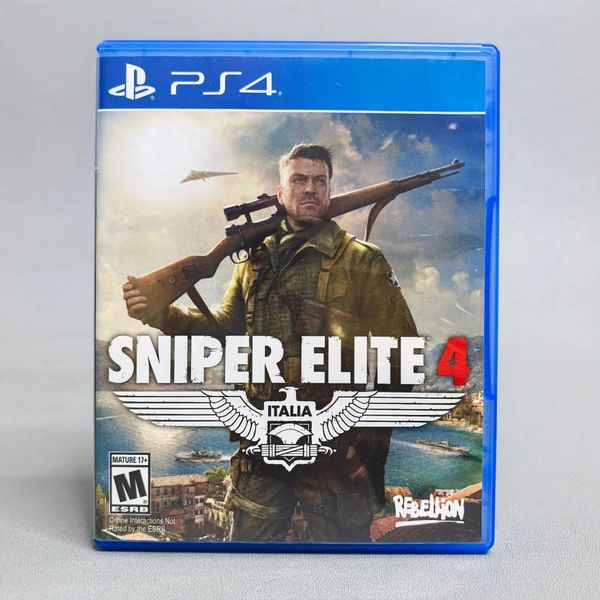 Игра Sniper Elite 4 для PlayStation 4 (диск)