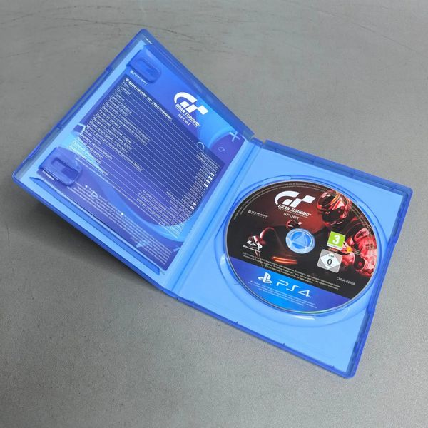 Игра Gran Turismo Sport для Playstation 4  (диск)