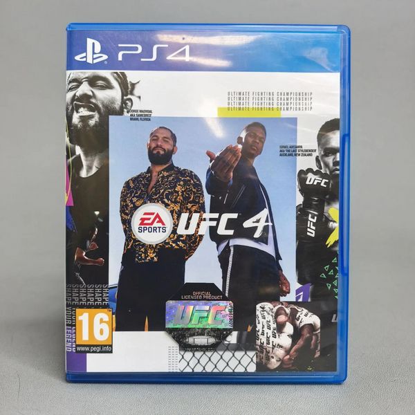 Игра EA Sports UFC 4 для PS4 (диск)