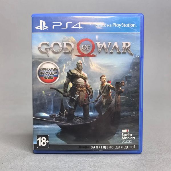 Игра God of War для PS4 (диск)