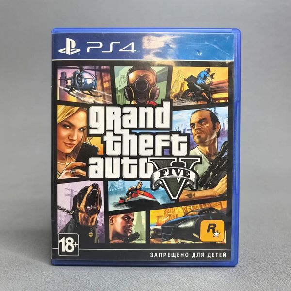 Игра Grand Theft Auto V для PS4 (диск)