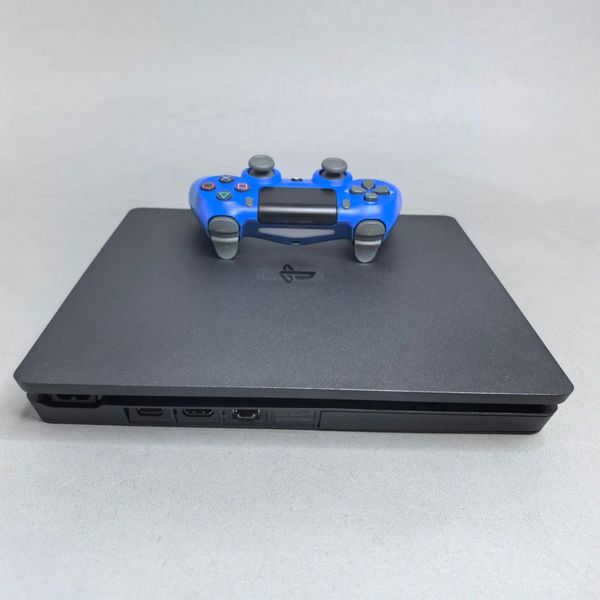 Игровая приставка Sony PlayStation 4 Slim 1000 ГБ HDD, без игр, черная