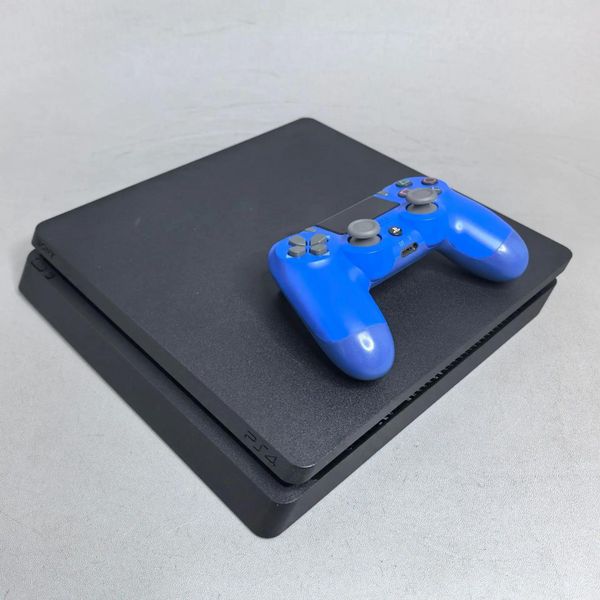Игровая приставка Sony PlayStation 4 Slim 1000 ГБ HDD, без игр, черная