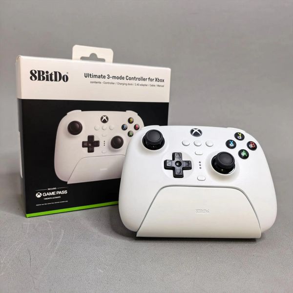 Геймпад беспроводной/проводной 8BitDo Ultimate 3-mode for Xbox белый