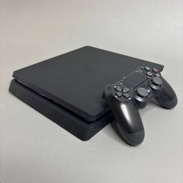 Игровая приставка Sony PlayStation 4 Slim 500 ГБ HDD, без игр, черный