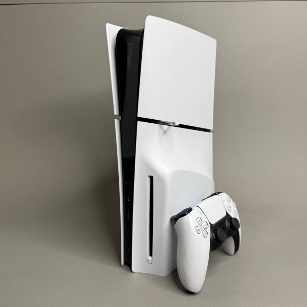 Игровая приставка Sony PlayStation PS5 Slim CFI-2016 (версия с дисководом), 1000 ГБ SSD, без игр, белый