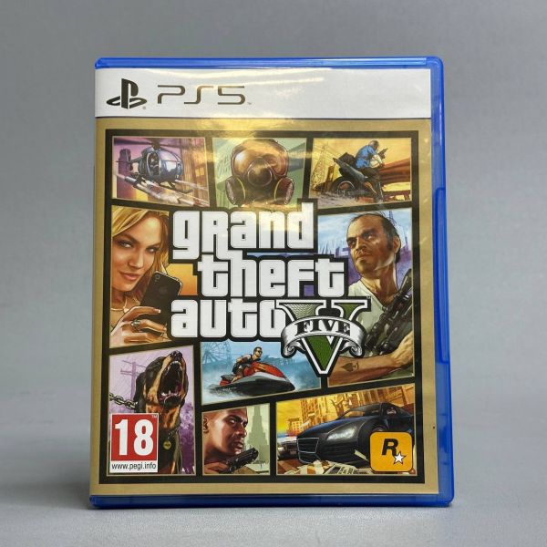 Игра Grand Theft Auto V (GTA 5) для PS5 (русские субтитры)