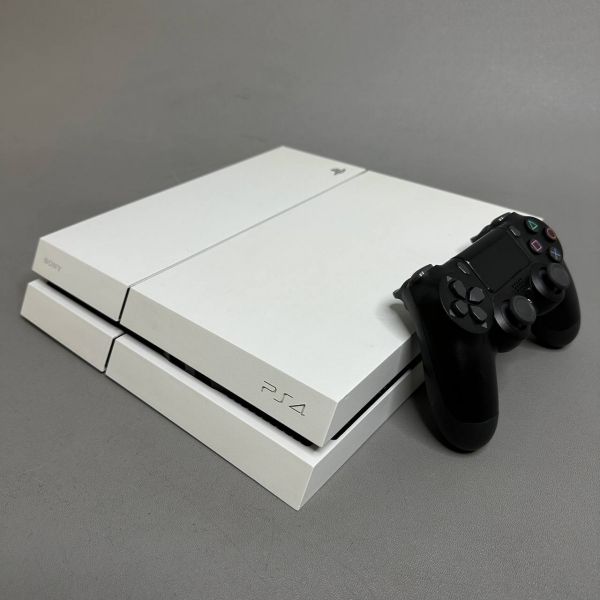 Игровая приставка Sony PlayStation 4 Fat 500gb, один геймпад, белый