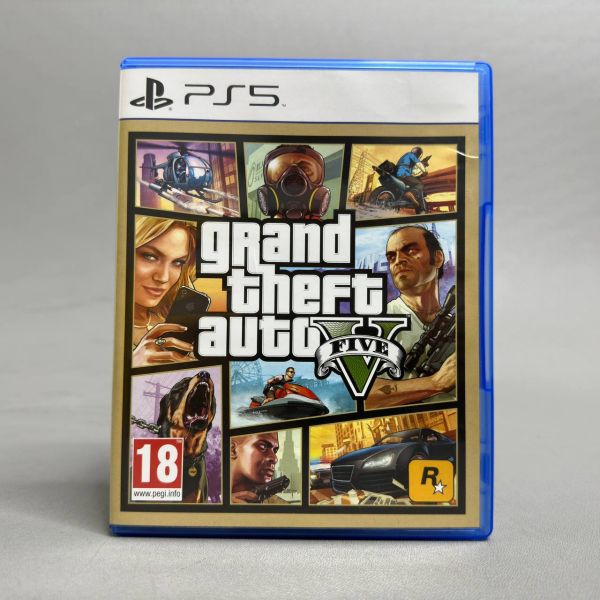 Игра Grand Theft Auto V (GTA 5) для PS5 (русские субтитры)