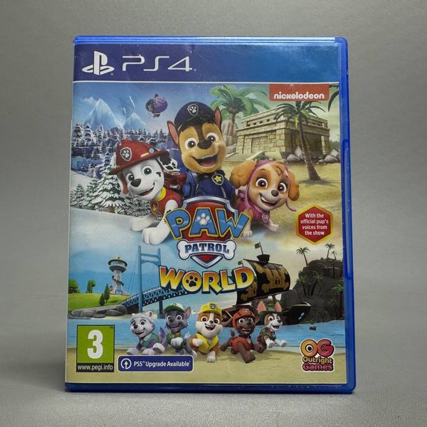 Игра Paw Patrol World (Щенячий Патруль) PS4, PS5 Английский язык