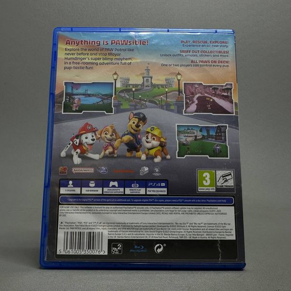 Игра Paw Patrol World (Щенячий Патруль) PS4, PS5 Английский язык