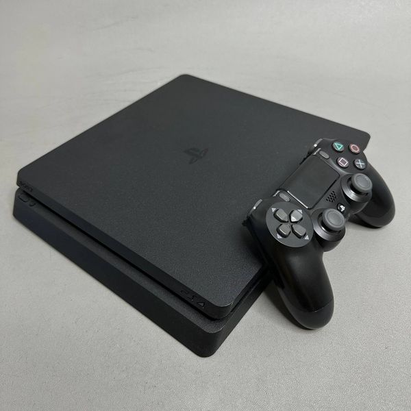 Игровая приставка Sony PlayStation 4 Slim 500 ГБ HDD, без игр, черная
