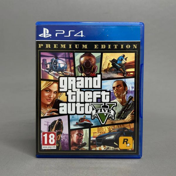Игра Grand Theft Auto V для PS4 (диск)