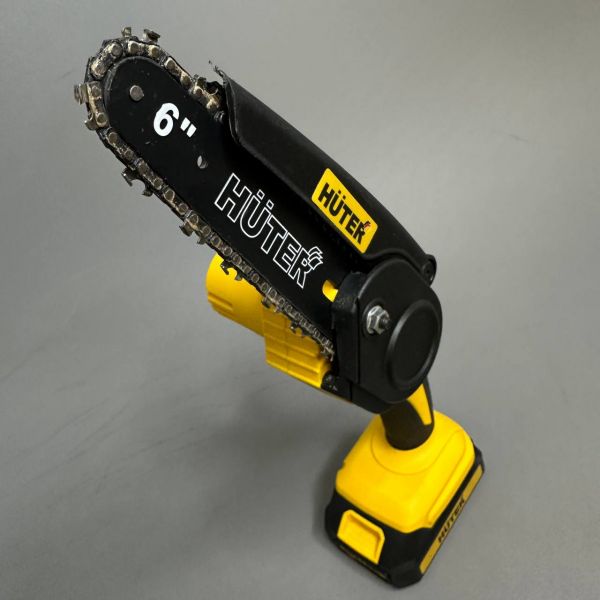 Электропила аккумуляторная Huter ELS-2-Li-6K с 2-мя АКБ 2А*ч и ЗУ в комплекте