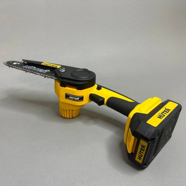 Электропила аккумуляторная Huter ELS-2-Li-6K с 2-мя АКБ 2А*ч и ЗУ в комплекте