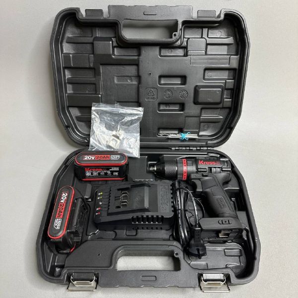 Дрель-шуруповерт аккумуляторная ударная Kress KUC30.1 20V