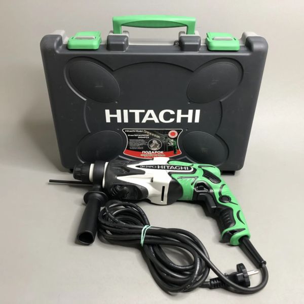 Перфоратор SDS-Plus Hitachi DH 24PC3, 800 Вт, 2,3 Дж