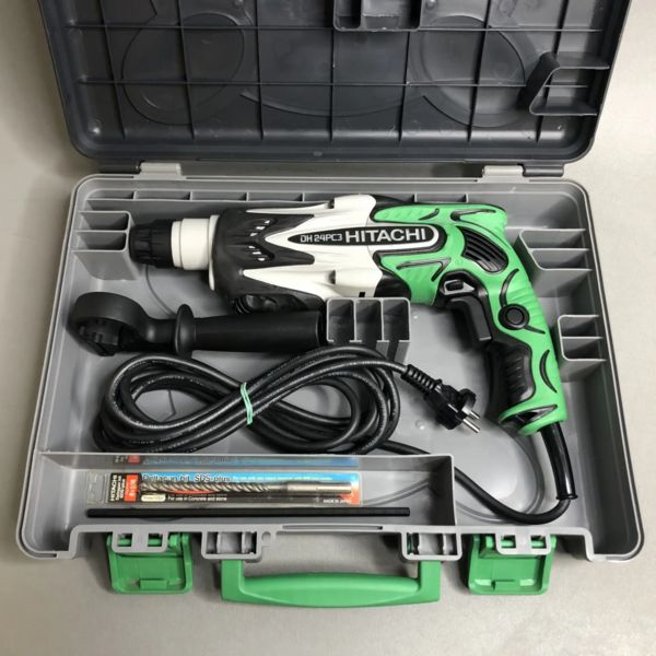 Перфоратор SDS-Plus Hitachi DH 24PC3, 800 Вт, 2,3 Дж