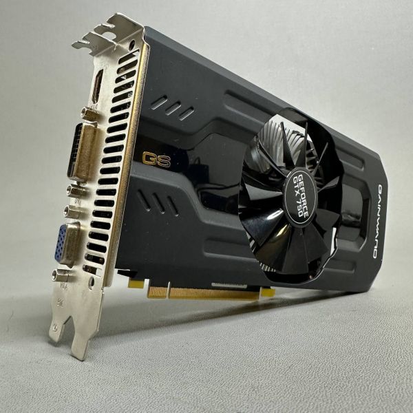 Видеокарта Gainward GeForce GTX 750 1020Mhz PCI-E 3.0 2048Mb 5010Mhz 128 bit DVI HDMI HDCP