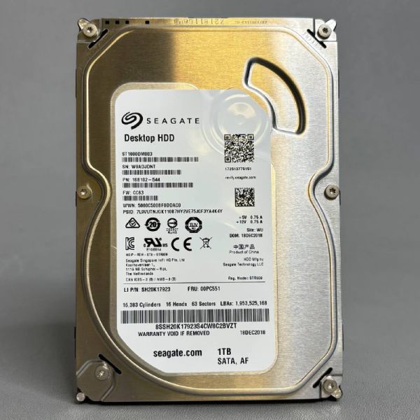 Жесткий диск Seagate Barracuda 1 ТБ ST1000DM003 (DNT)
